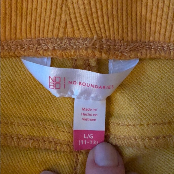 No Boundaries Mustard Leggings L - Picture 4 of 9